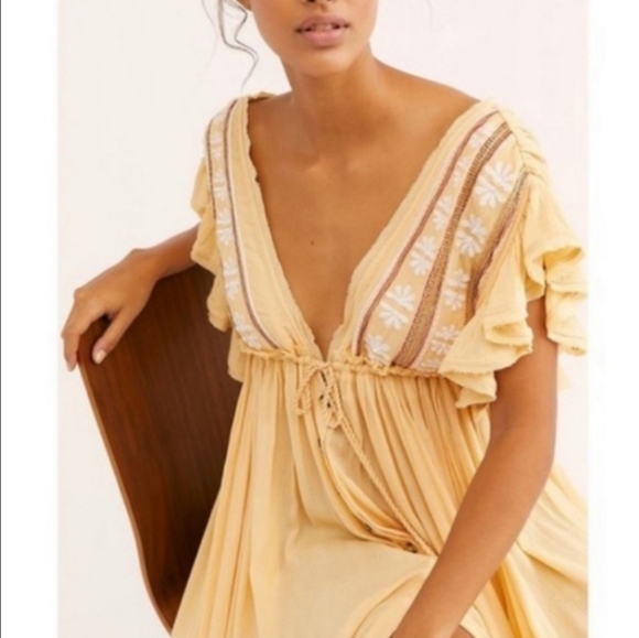 Free People Will Wait for you Midi dress - Picture 5 of 10